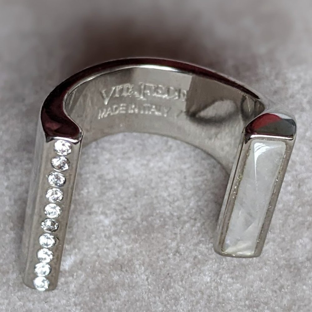 Vita Fede Lia Crystal and Quartz ring